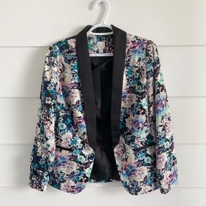 Lauren Conrad Floral Blazer size 6